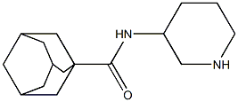 N-(piperidin-3-yl)adamantane-1-carboxamide Struktur