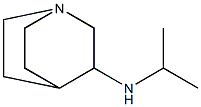 N-(propan-2-yl)-1-azabicyclo[2.2.2]octan-3-amine Struktur