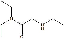 N,N-diethyl-2-(ethylamino)acetamide Struktur