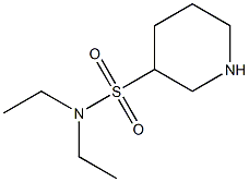 N,N-diethylpiperidine-3-sulfonamide Struktur