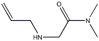 N,N-dimethyl-2-(prop-2-en-1-ylamino)acetamide Struktur