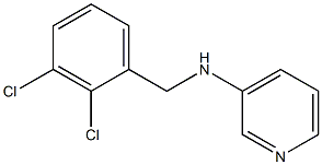 N-[(2,3-dichlorophenyl)methyl]pyridin-3-amine Struktur