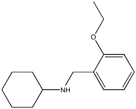 N-[(2-ethoxyphenyl)methyl]cyclohexanamine Struktur