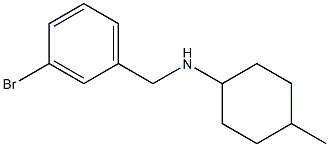 N-[(3-bromophenyl)methyl]-4-methylcyclohexan-1-amine Struktur