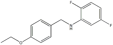 N-[(4-ethoxyphenyl)methyl]-2,5-difluoroaniline Struktur