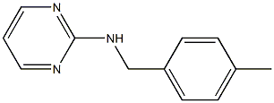 N-[(4-methylphenyl)methyl]pyrimidin-2-amine Struktur