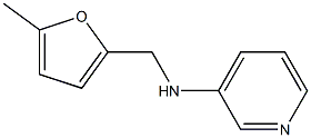 N-[(5-methylfuran-2-yl)methyl]pyridin-3-amine Struktur