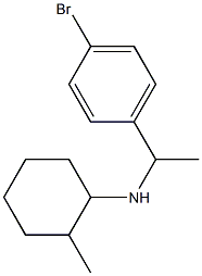 N-[1-(4-bromophenyl)ethyl]-2-methylcyclohexan-1-amine Struktur