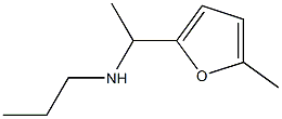 N-[1-(5-methyl-2-furyl)ethyl]-N-propylamine Struktur