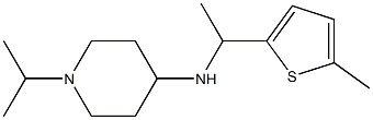 N-[1-(5-methylthiophen-2-yl)ethyl]-1-(propan-2-yl)piperidin-4-amine Struktur