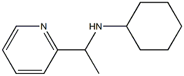 N-[1-(pyridin-2-yl)ethyl]cyclohexanamine Struktur