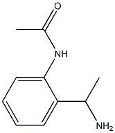 N-[2-(1-aminoethyl)phenyl]acetamide Struktur