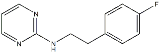 N-[2-(4-fluorophenyl)ethyl]pyrimidin-2-amine Struktur