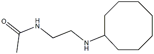 N-[2-(cyclooctylamino)ethyl]acetamide Struktur