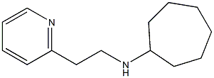 N-[2-(pyridin-2-yl)ethyl]cycloheptanamine Struktur