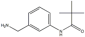 N-[3-(aminomethyl)phenyl]-2,2-dimethylpropanamide Struktur