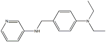 N-{[4-(diethylamino)phenyl]methyl}pyridin-3-amine Struktur