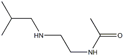 N-{2-[(2-methylpropyl)amino]ethyl}acetamide Struktur