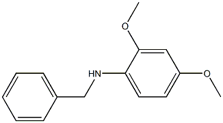 N-benzyl-2,4-dimethoxyaniline Struktur