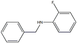 N-benzyl-2-fluoroaniline Struktur