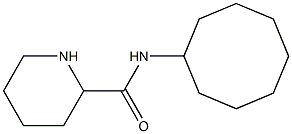 N-cyclooctylpiperidine-2-carboxamide Struktur