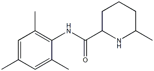 N-mesityl-6-methylpiperidine-2-carboxamide Struktur