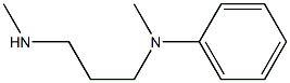 N-methyl-N-[3-(methylamino)propyl]aniline Struktur