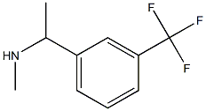 N-methyl-N-{1-[3-(trifluoromethyl)phenyl]ethyl}amine Struktur