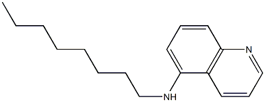 N-octylquinolin-5-amine Struktur