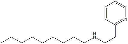 nonyl[2-(pyridin-2-yl)ethyl]amine Struktur