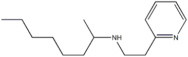 octan-2-yl[2-(pyridin-2-yl)ethyl]amine Struktur