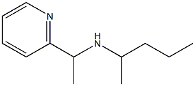 pentan-2-yl[1-(pyridin-2-yl)ethyl]amine Struktur