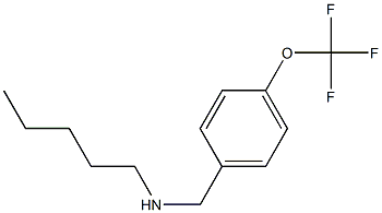 pentyl({[4-(trifluoromethoxy)phenyl]methyl})amine Struktur