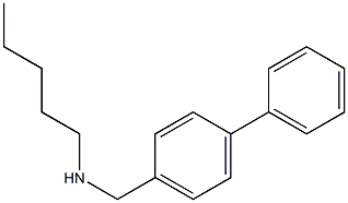 pentyl[(4-phenylphenyl)methyl]amine Struktur