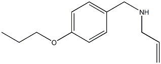 prop-2-en-1-yl[(4-propoxyphenyl)methyl]amine Struktur