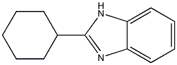 2-Cyclohexyl-1H-benzoimidazole Struktur