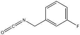 1-fluoro-3-(isocyanatomethyl)benzene Struktur