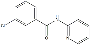 3-chloro-N-(2-pyridinyl)benzamide Struktur