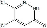 5,6-dichloro-3(2H)-pyridazinone Struktur