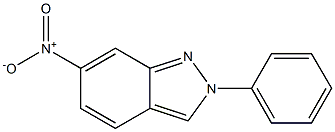 6-nitro-2-phenyl-2H-indazole Struktur