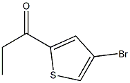 1-(4-bromothien-2-yl)propan-1-one Struktur