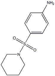 4-(1-piperidinylsulfonyl)phenylamine Struktur