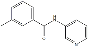 3-methyl-N-(3-pyridinyl)benzamide Struktur