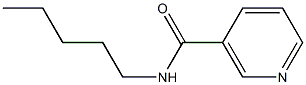 N-pentylnicotinamide Struktur