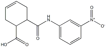 6-({3-nitroanilino}carbonyl)-3-cyclohexene-1-carboxylic acid Struktur