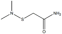 2-(Dimethylaminothio)acetamide Struktur