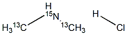 Dimethylamine-13C2,15N  hydrochloride Struktur