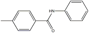 4-methyl-N-phenylbenzamide Struktur