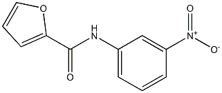 N-(3-nitrophenyl)-2-furamide Struktur