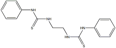 N'-{2-[(anilinocarbothioyl)amino]ethyl}-N-phenylthiourea Struktur